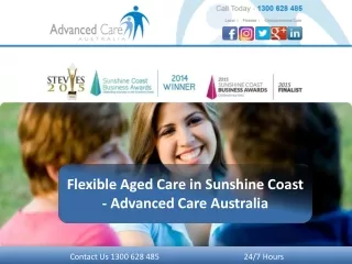Flexible Aged Care in Sunshine Coast - Advanced Care Australia