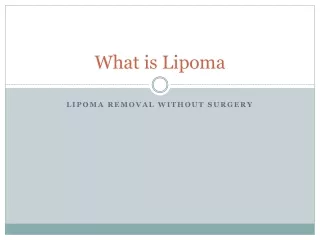 what is lipoma