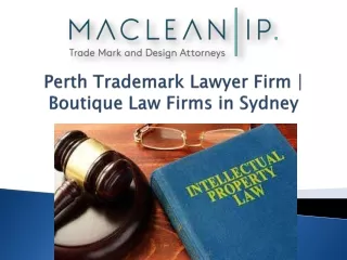 Perth Trademark Lawyer Firm | Boutique Law Firms in Sydney