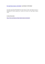 Best Logo Design Company in Ahmedabad - Logo Designer in Ahmedabad