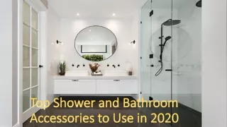 top shower and bathroom accessories to use in 2020