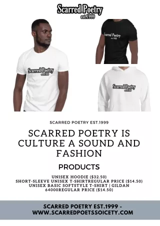 Scarred Poetry is culture a sound and fashion ! – Scarred Poets Society