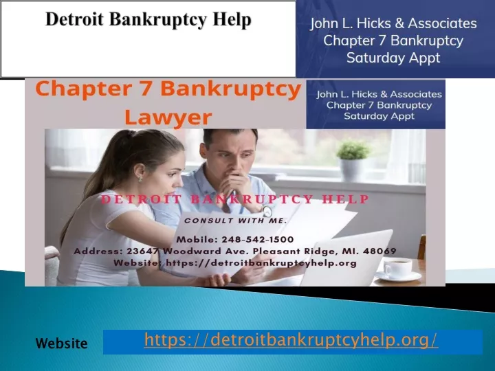 detroit bankruptcy help