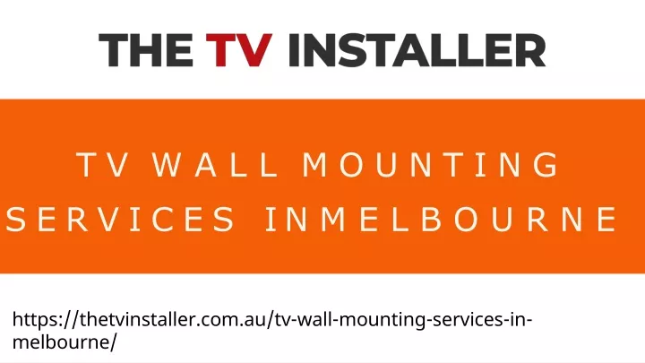 tv wall mounting