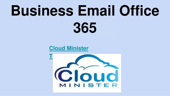 business email office 365