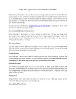 Convert Your website to Android app - slide 1