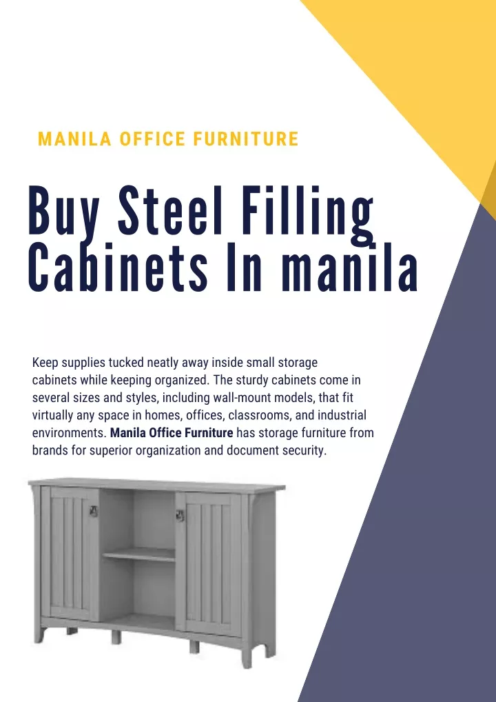 manila office furniture