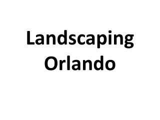 Tree Removal Orlando