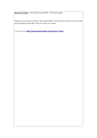 best olx clone olx source code php ais technolabs
