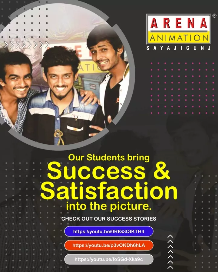 our students bring success satisfaction into