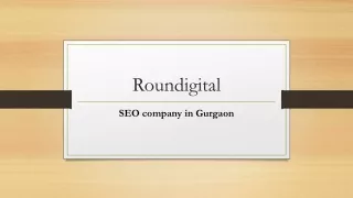 Roundigital- SEO Company in Gurgaon