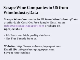 scrape wine companies in us from wineindustrydata