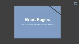 Grant Rogers - Worked at Soros Fund Management, LLC