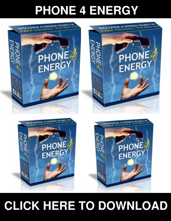 phone 4 energy