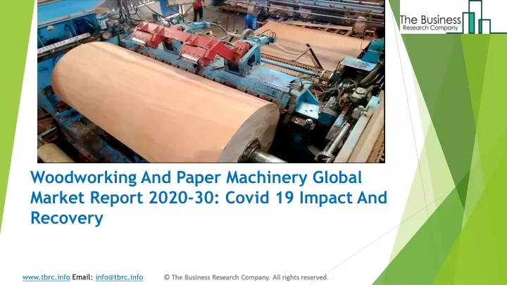 woodworking and paper machinery global market report 2020 30 covid 19 impact and recovery