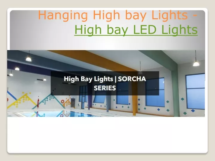 hanging high bay lights high bay led lights