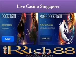 Live Casino Singapore