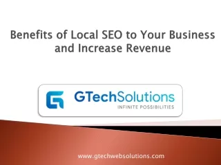 Benefits of Local SEO | How Local SEO Services Converts visitors to Customers | Local SEO Company Chennai