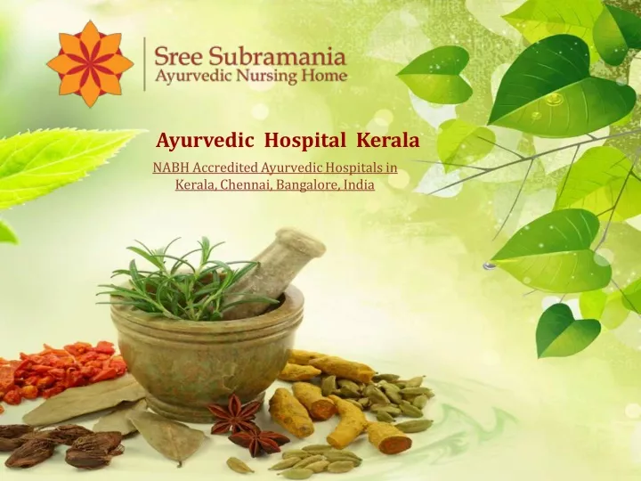 ayurvedic hospital kerala nabh accredited