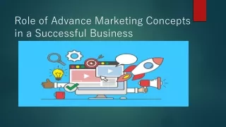 Looking Advance Marketing Concepts in a Successful Business-Choose BookMyEssay