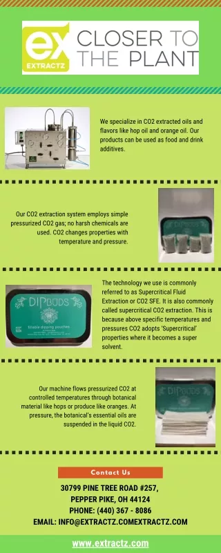 CO2 Extract Expert Consulting