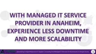 with managed it service provider in anaheim