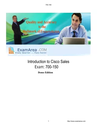 Selecting Exam Dumps for Introduction to Cisco Sales 700-150 Exam