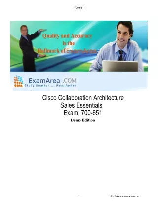 Selecting Exam Dumps for Cisco Collaboration Architecture Sales Essentials 700-651 Exam