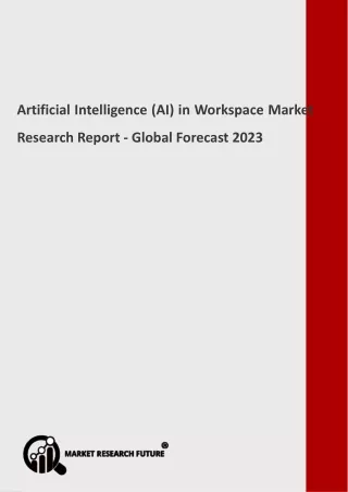 artificial intelligence ai in workspace market