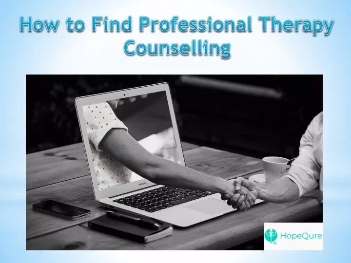 how to find professional therapy counselling