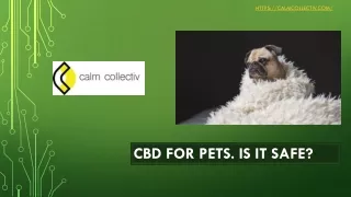 Cbd for pets. is it safe