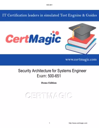 Cisco Security Architecture for Systems Engineer Exam 500-651 Test Preparation