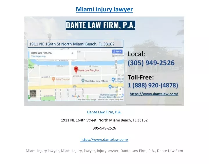 miami injury lawyer