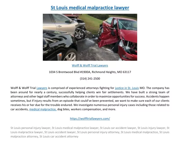 st louis medical malpractice lawyer