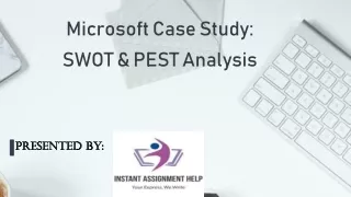 Microsoft Case Study: SWOT & PEST Analysis