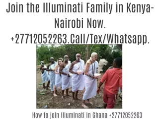 Join Illuminati The Family In Ghana~Accra ℰஐ۝த 27712052263 த۝ஐℰ ҉S.A~Zim.