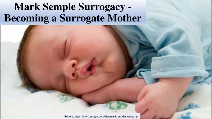 mark semple surrogacy becoming a surrogate mother