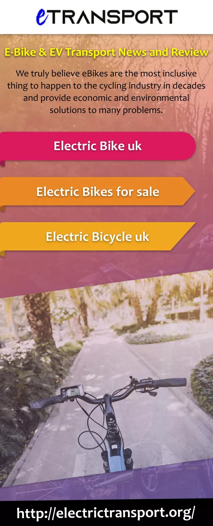 e bike ev transport news and review