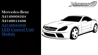mercedes benz a2129008324 a2129014406 a2129024908 led control unit module
