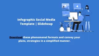 infographic social media template slideheap