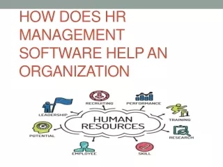 How does HR management software help an organization