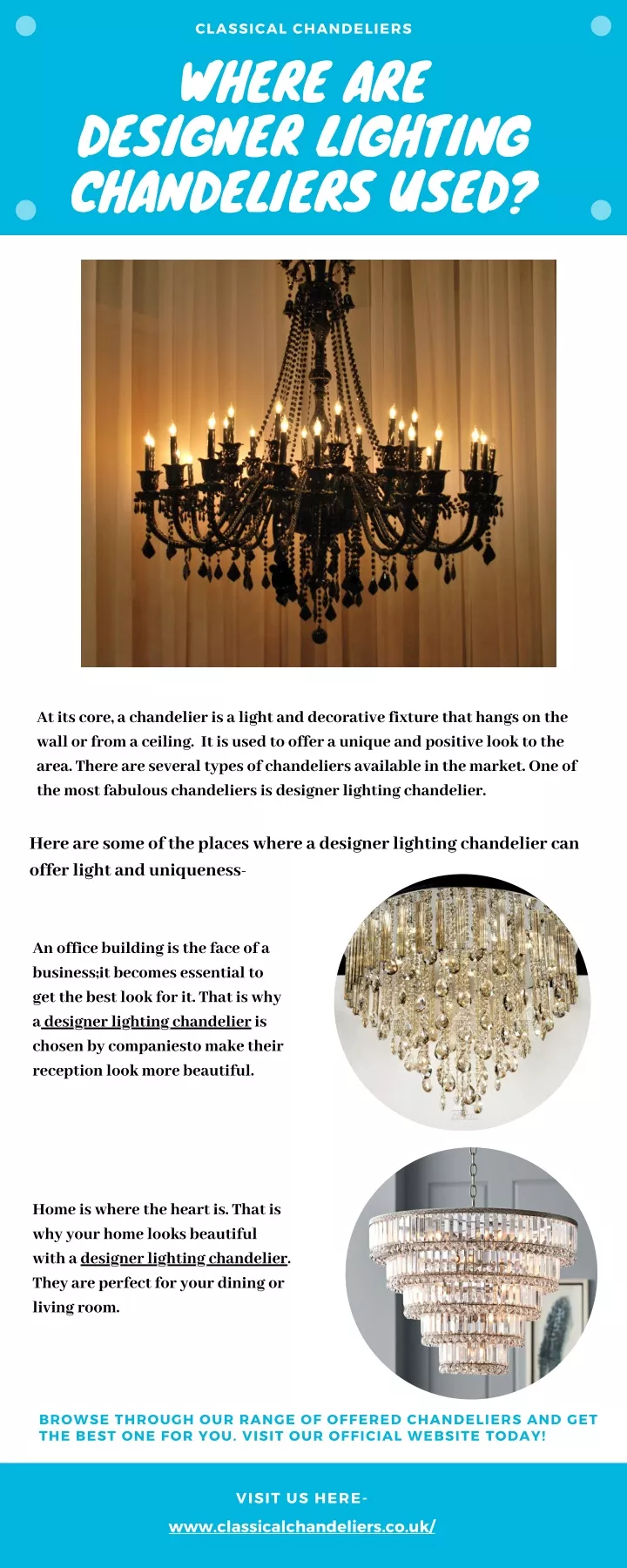 classical chandeliers