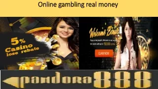 online gambling real money