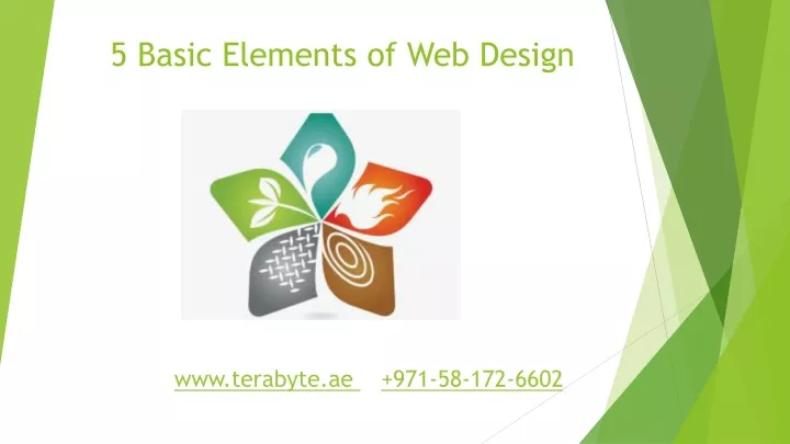 5 basic elements of web design