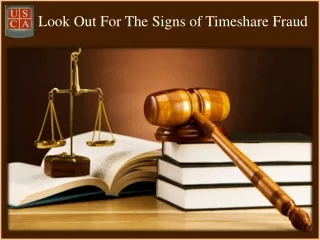 Look Out For The Signs of Timeshare Fraud