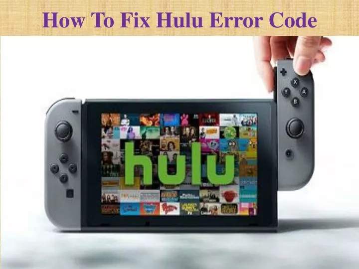 how to fix hulu error code