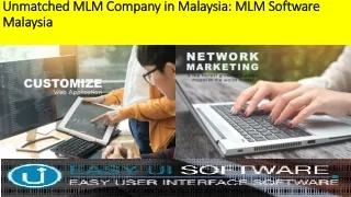 unmatched mlm c ompany in m alaysia mlm software malaysia