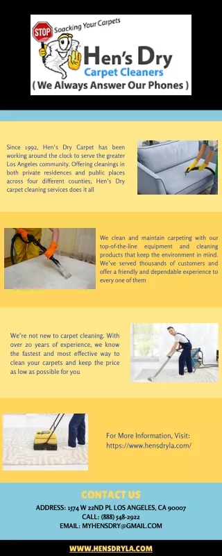 Same Day Carpet Cleaning Los Angeles