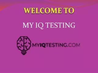 IQ Testing - Get Your IQ Result Right Now