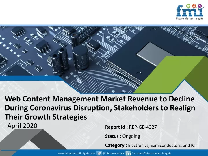 web content management market revenue to decline